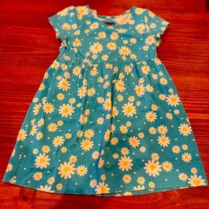 Blue floral play dress
